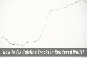 Image presents How To Fix Hairline Cracks In Rendered Walls